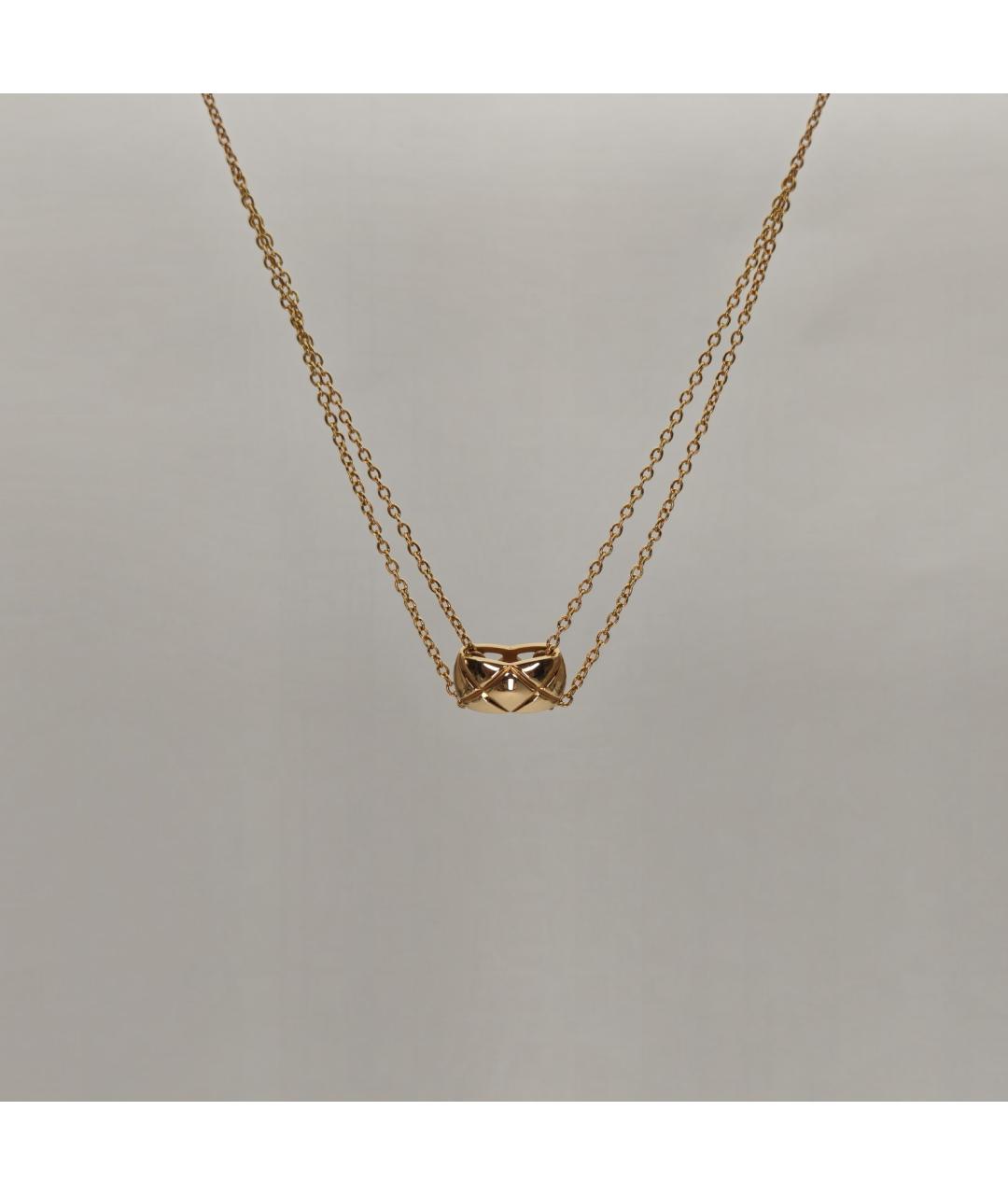 CHANEL Золотое колье из желтого золота, фото 7