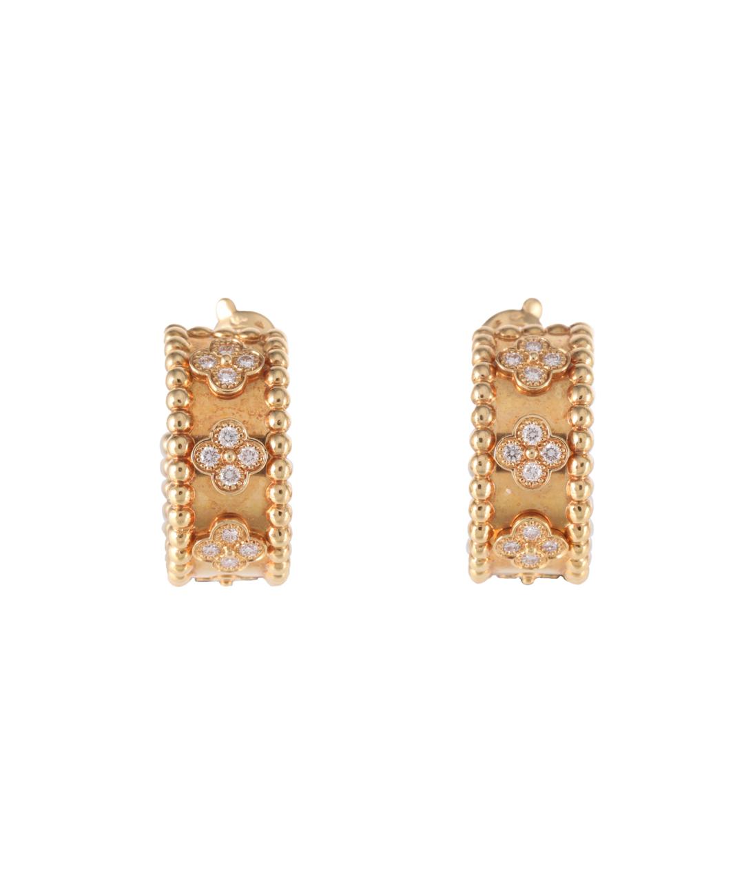 VAN CLEEF & ARPELS Золотые серьги из желтого золота, фото 1