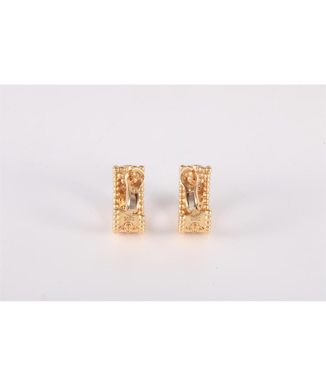 VAN CLEEF & ARPELS Золотые серьги из желтого золота, фото 4