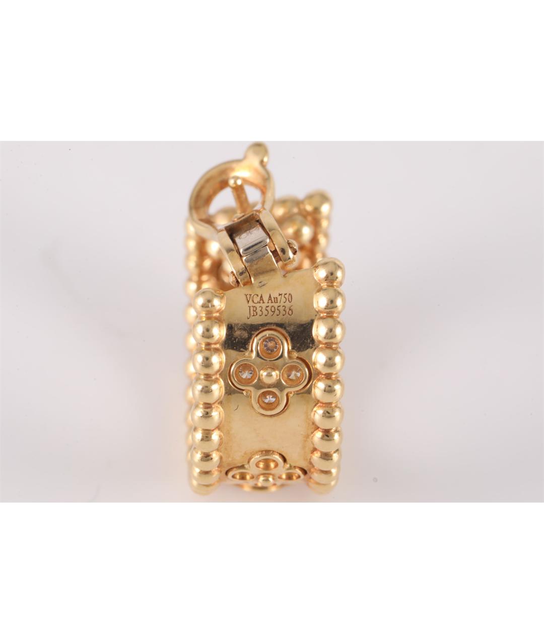 VAN CLEEF & ARPELS Золотые серьги из желтого золота, фото 6