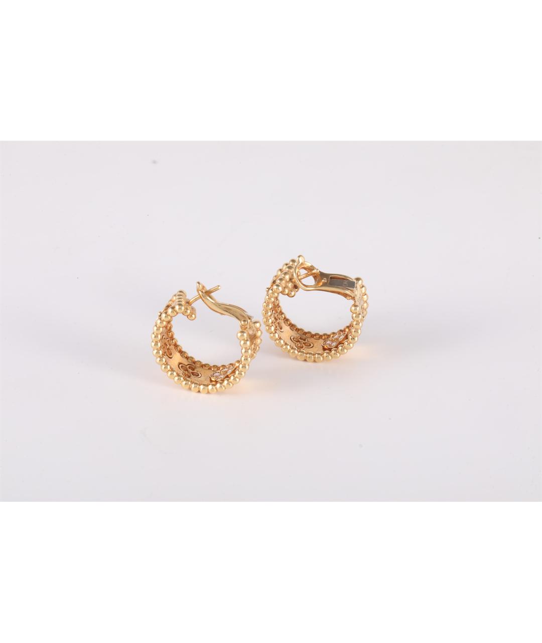 VAN CLEEF & ARPELS Золотые серьги из желтого золота, фото 5