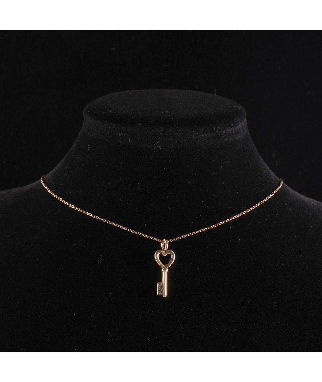 TIFFANY&CO Золотая подвеска из розового золота, фото 7