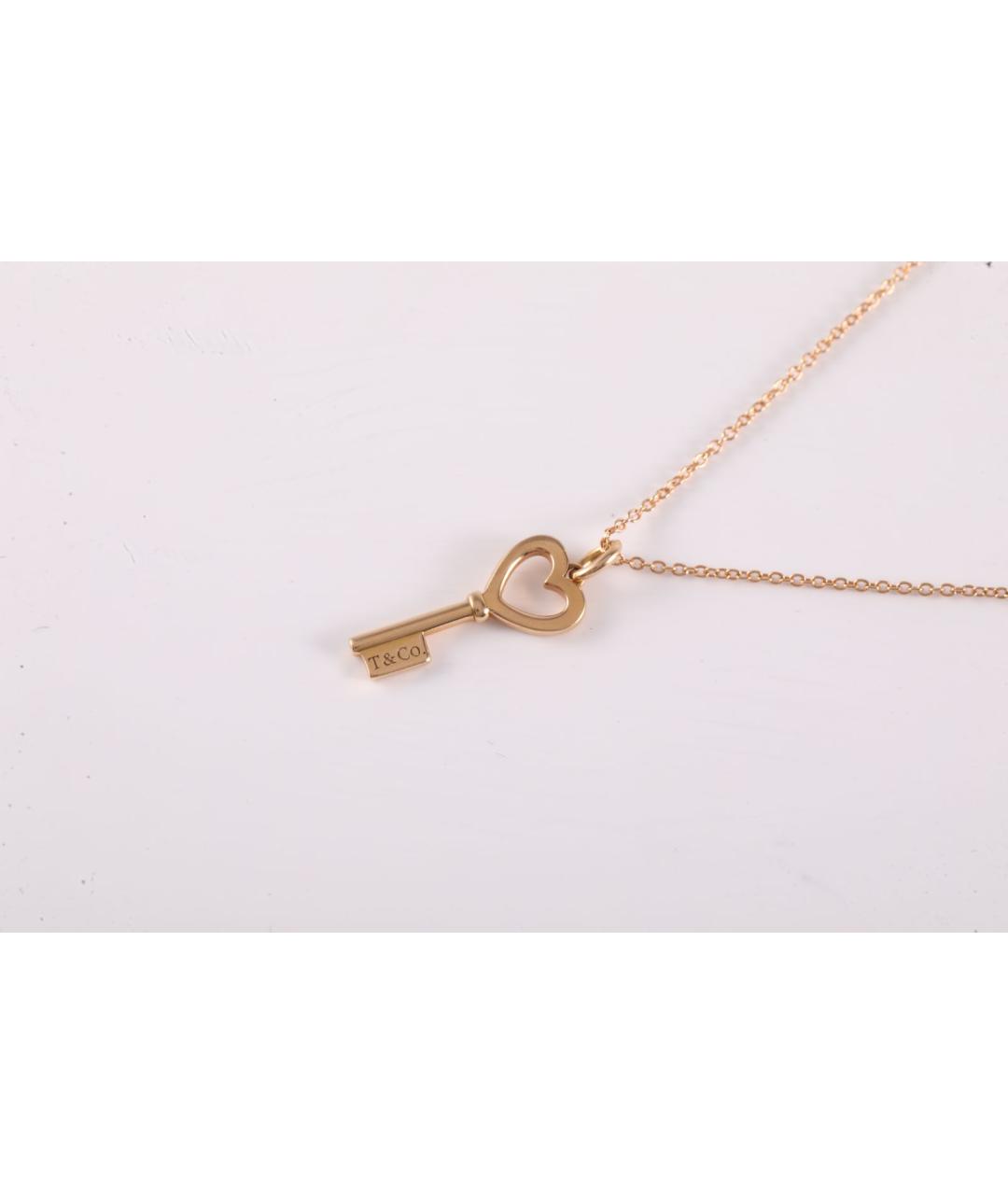 TIFFANY&CO Золотая подвеска из розового золота, фото 3