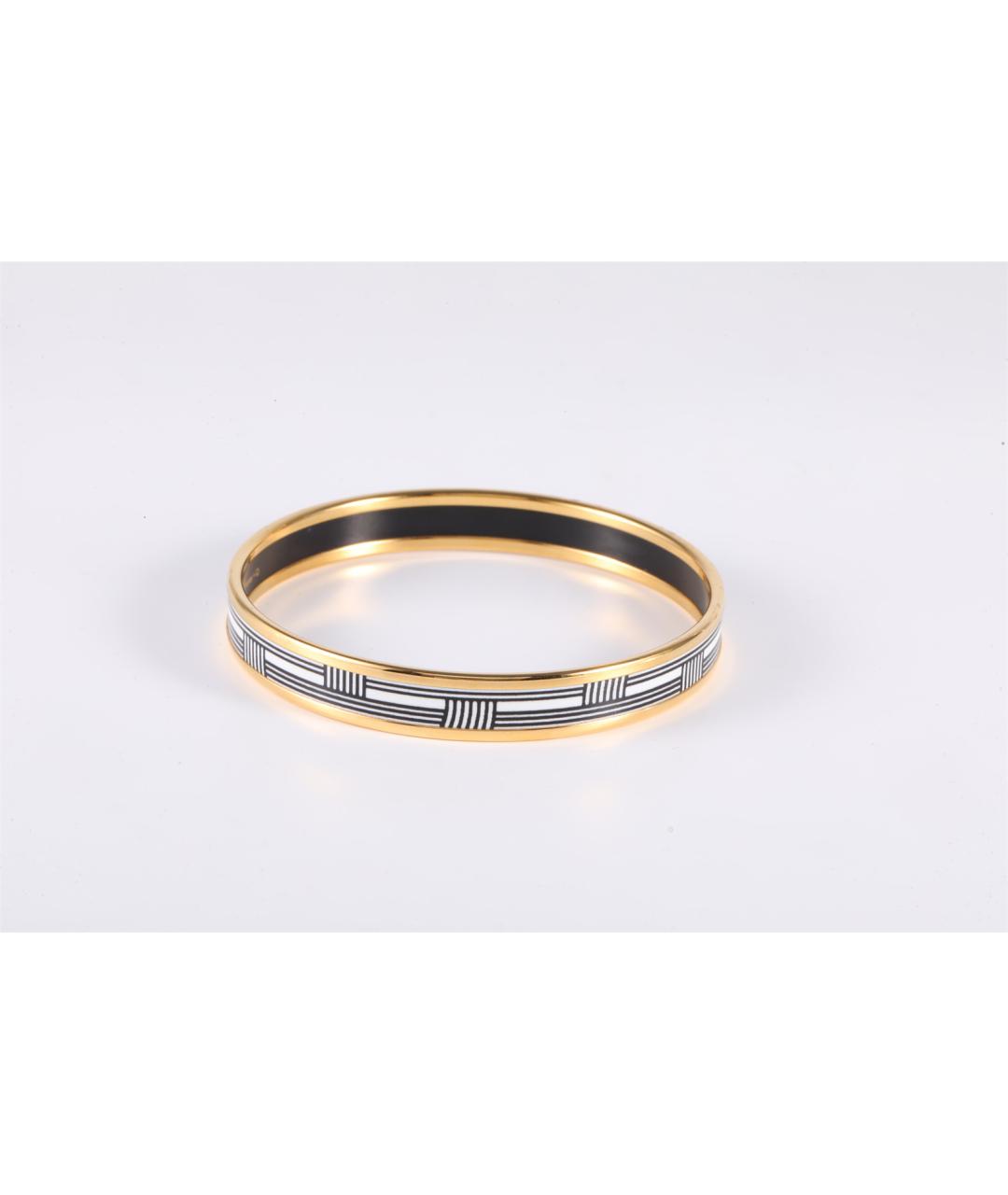 HERMES Белый металлический браслет, фото 2