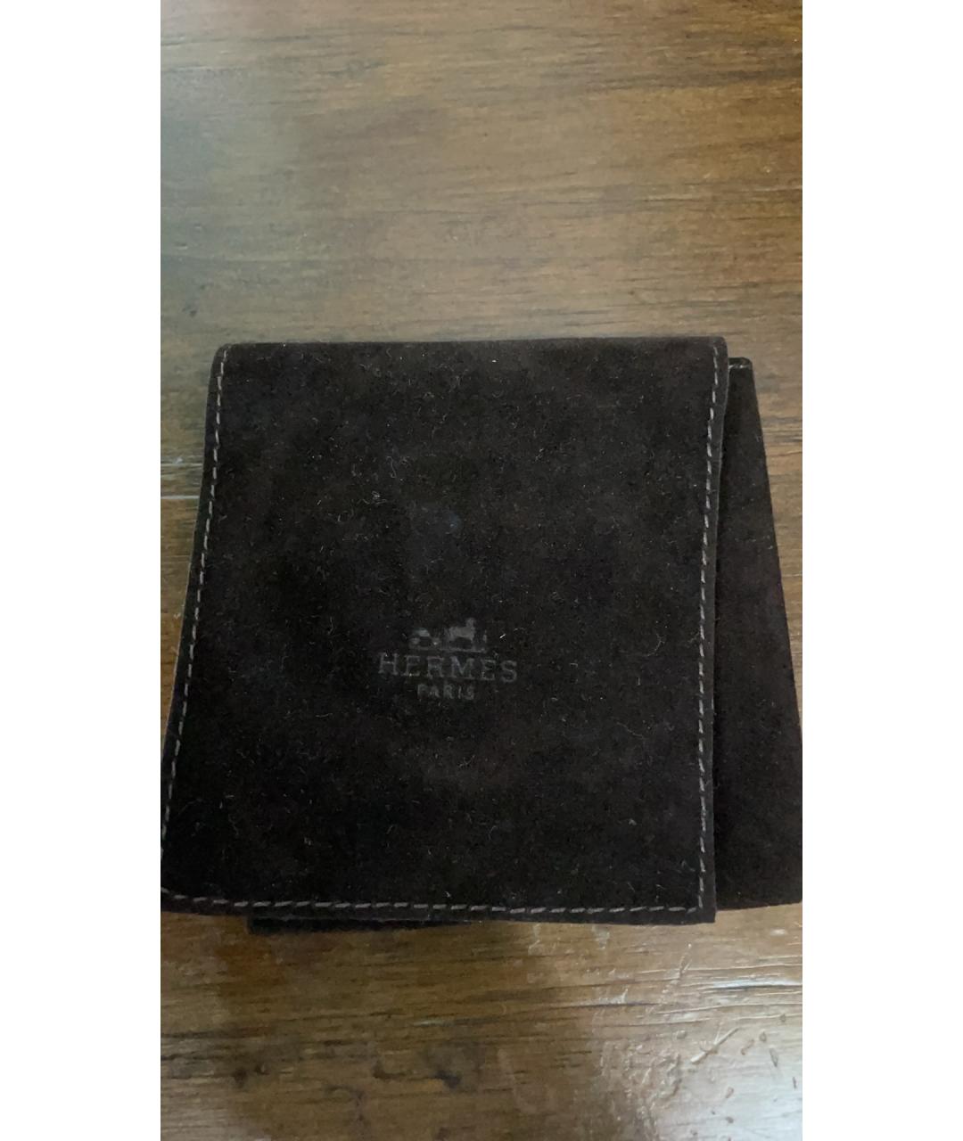 HERMES Белый металлический браслет, фото 7