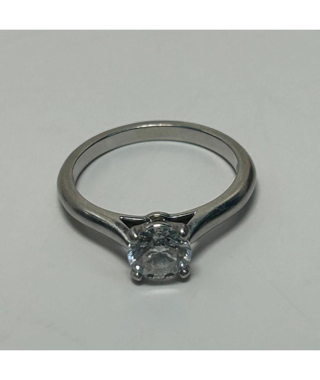 CARTIER Серебряное платиновое кольцо, фото 8