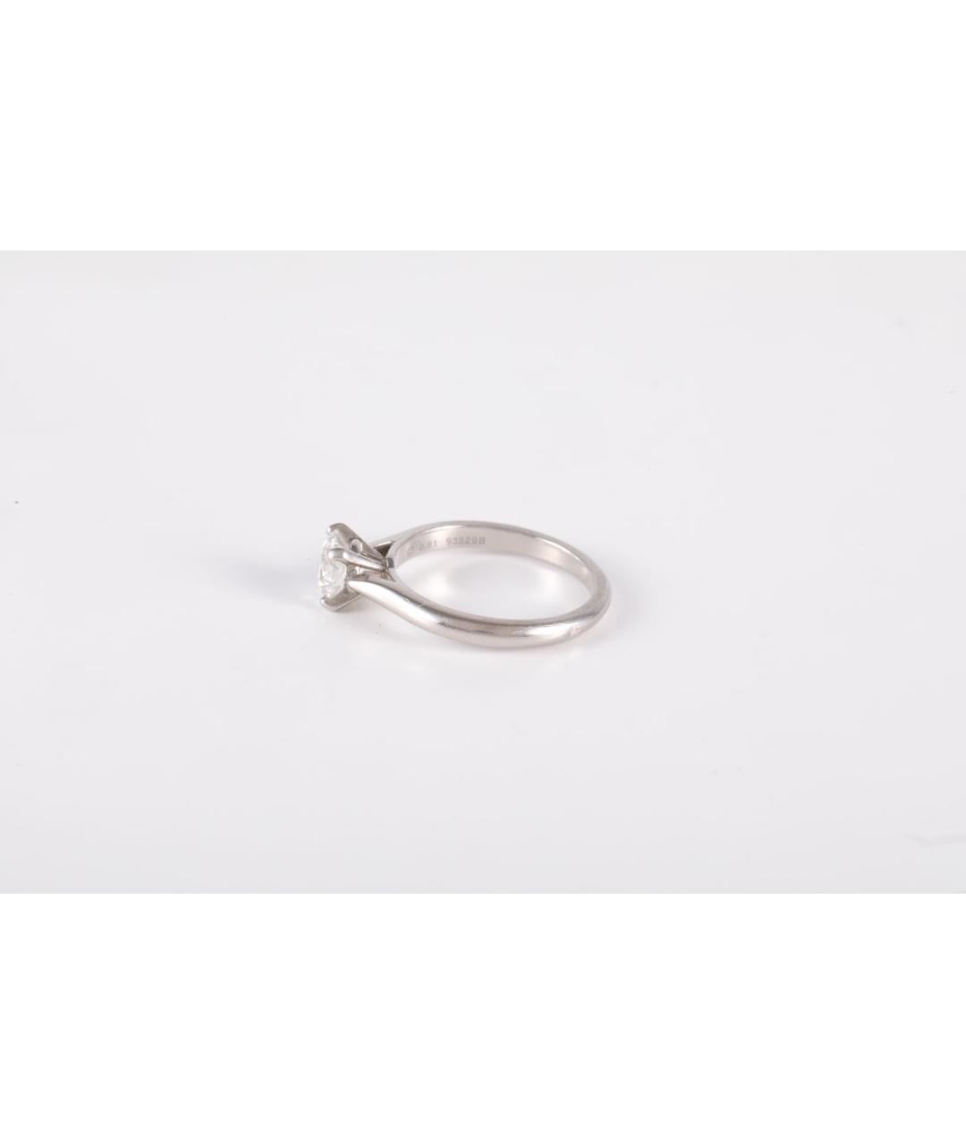 CARTIER Серебряное платиновое кольцо, фото 5