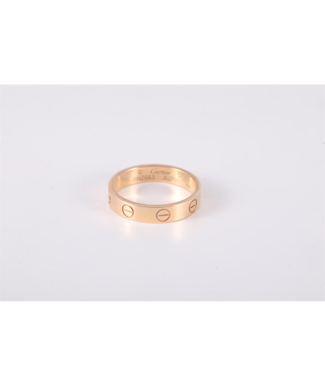 CARTIER Золотое кольцо из розового золота, фото 4