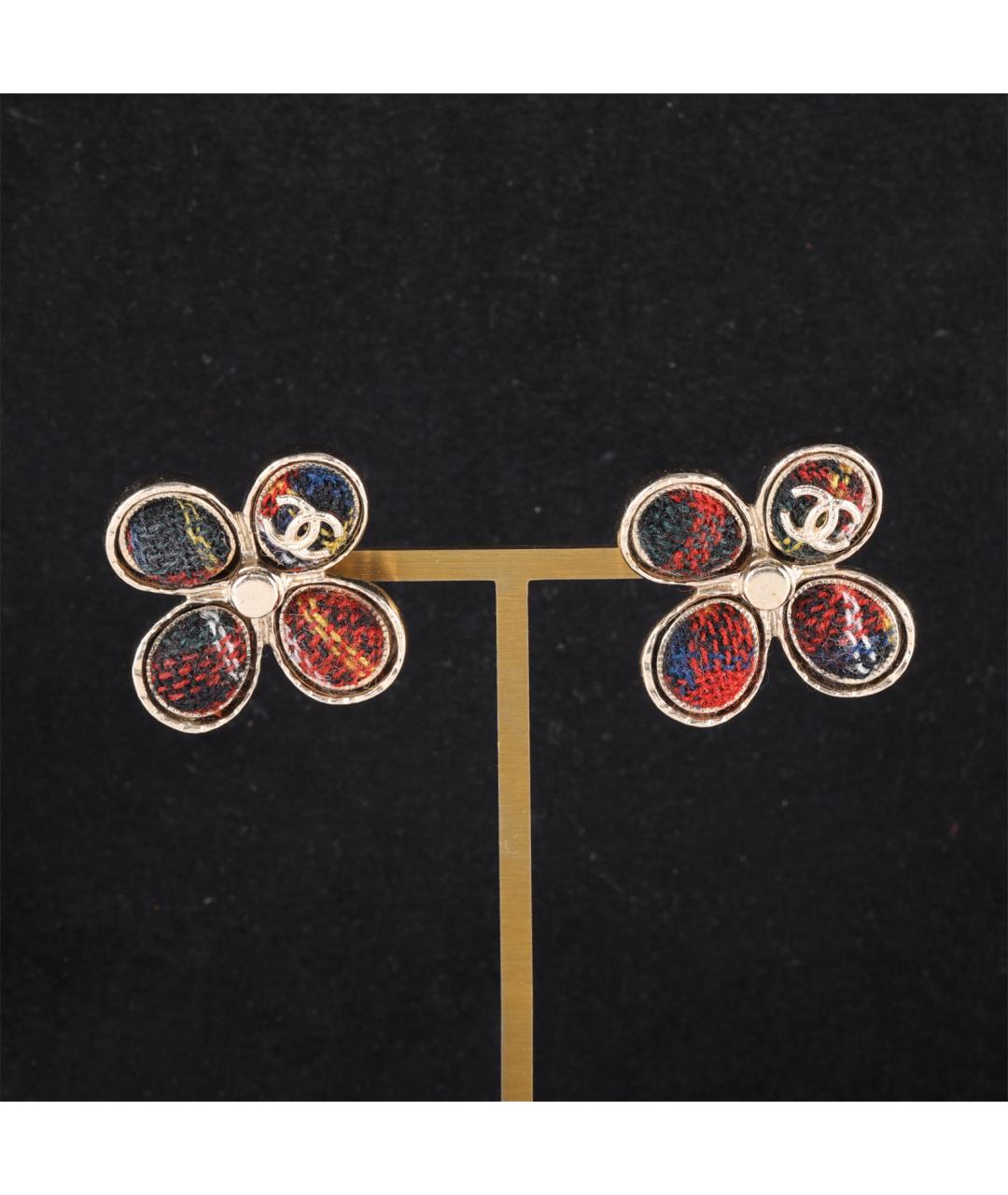 CHANEL Мульти металлические серьги, фото 7