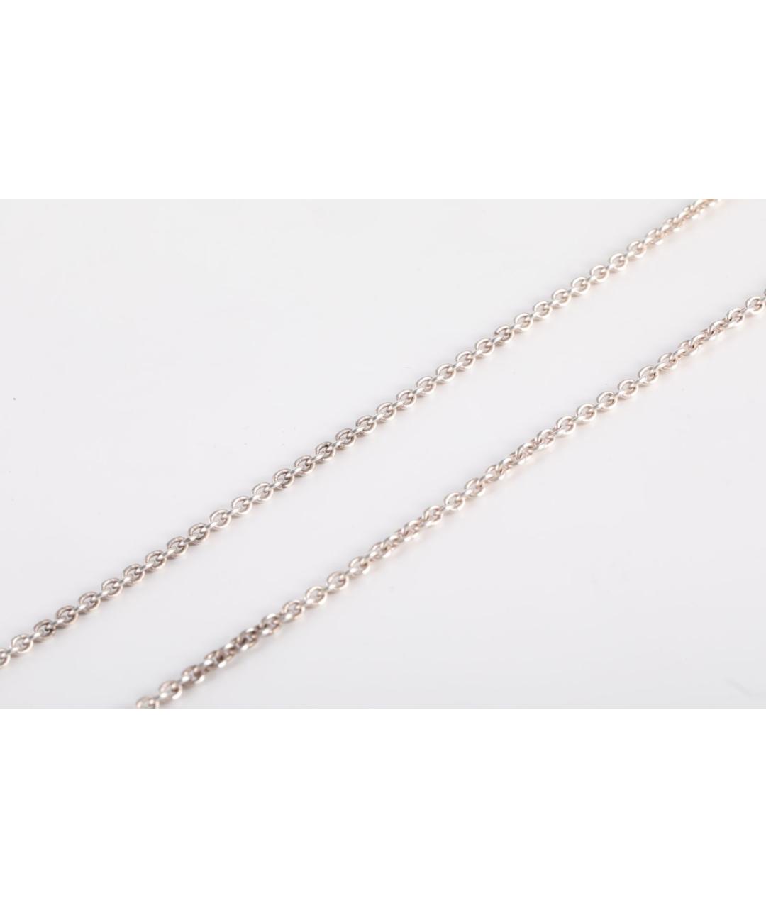 HERMES Серое серебряное колье, фото 4