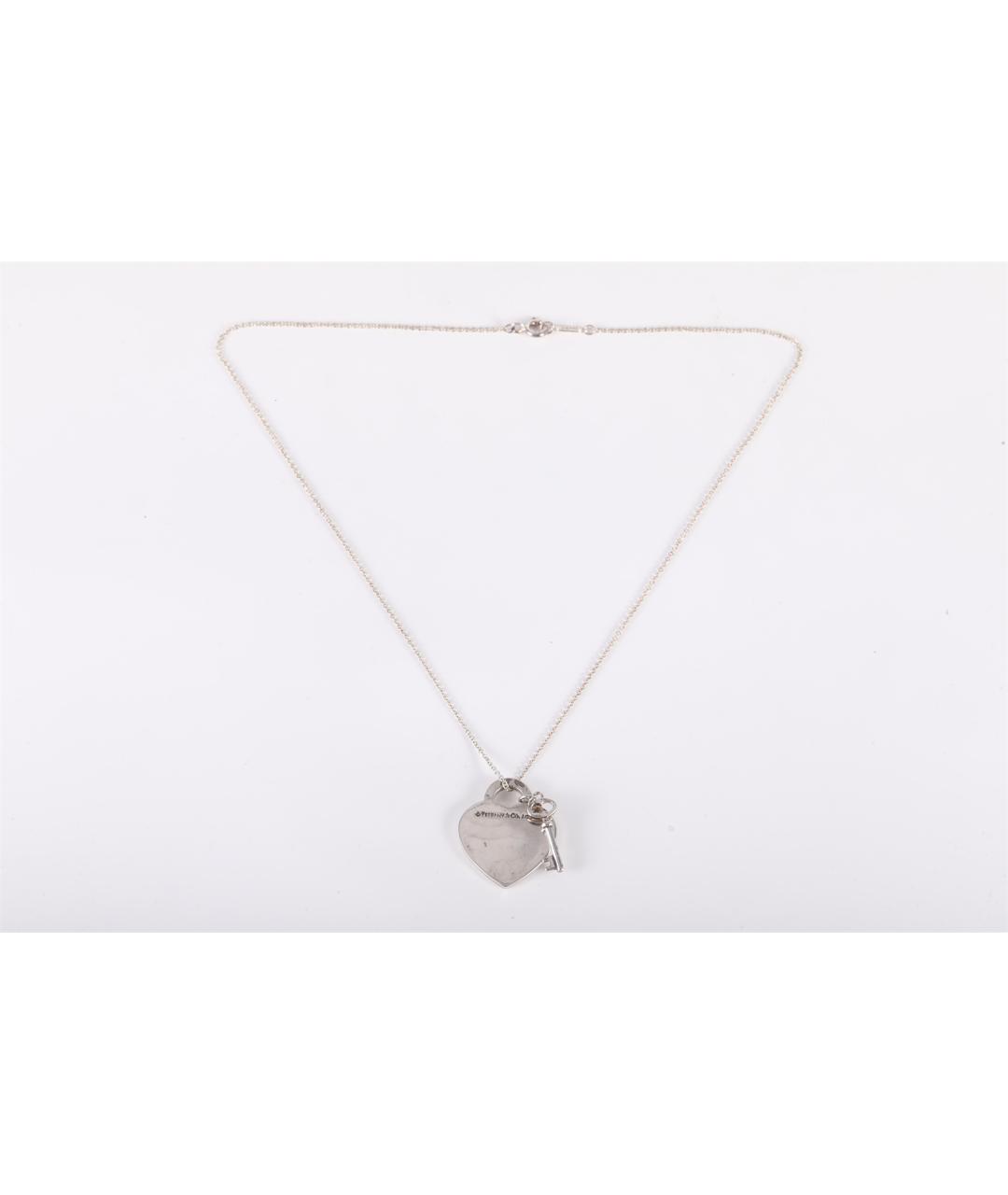 TIFFANY&CO Серебряная серебряная подвеска, фото 6