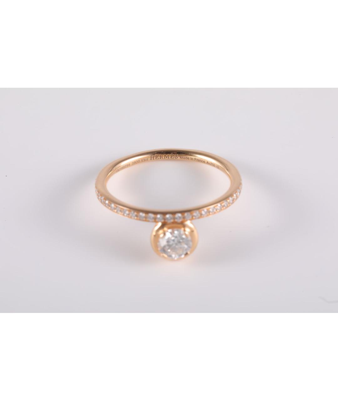 HERMES Золотое кольцо из розового золота, фото 6