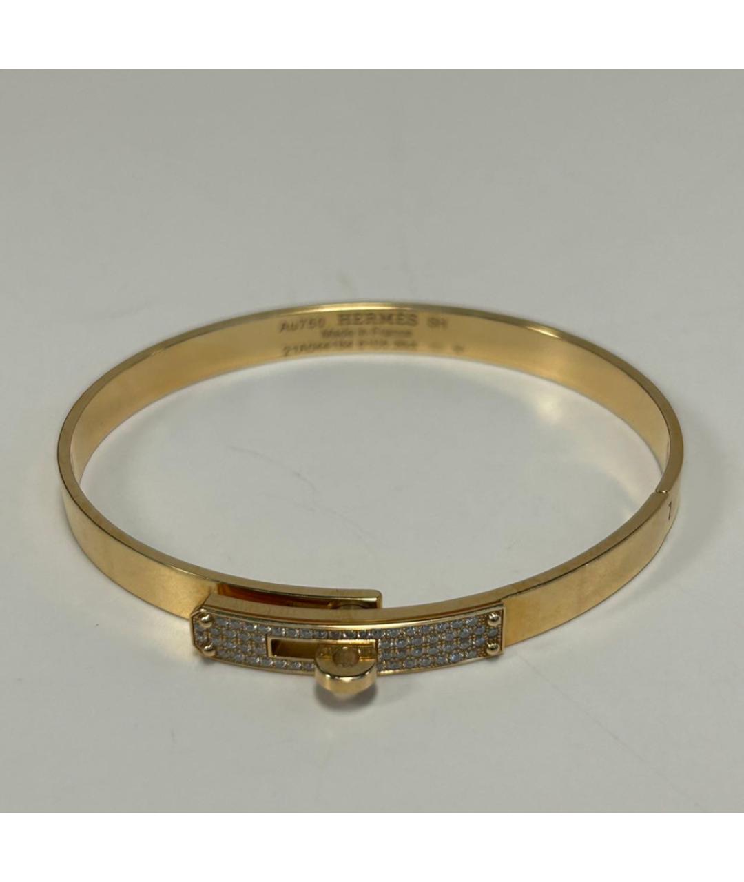 HERMES Золотой браслет из розового золота, фото 6
