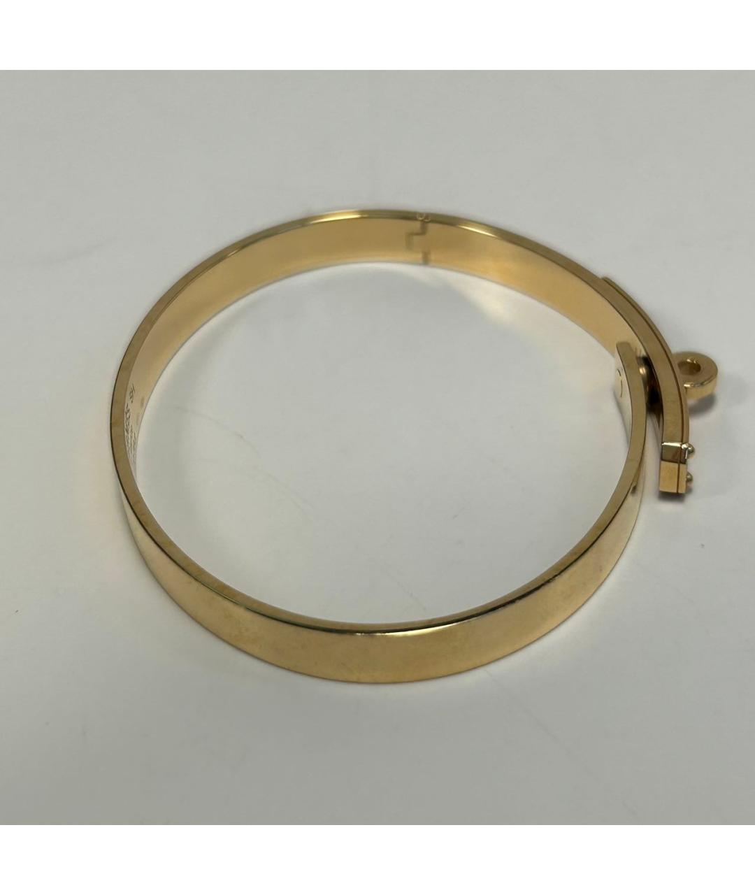 HERMES Золотой браслет из розового золота, фото 8