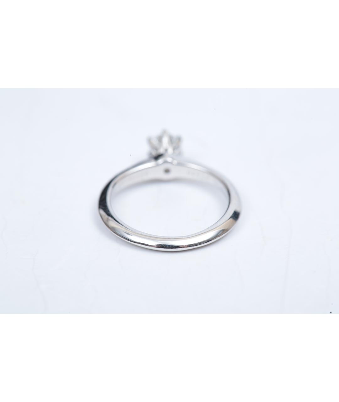 TIFFANY&CO Серебряное платиновое кольцо, фото 3