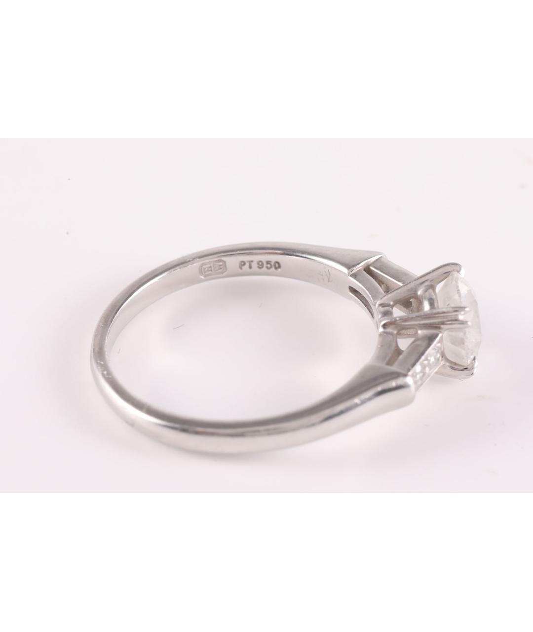 Harry Winston Серебряное платиновое кольцо, фото 6