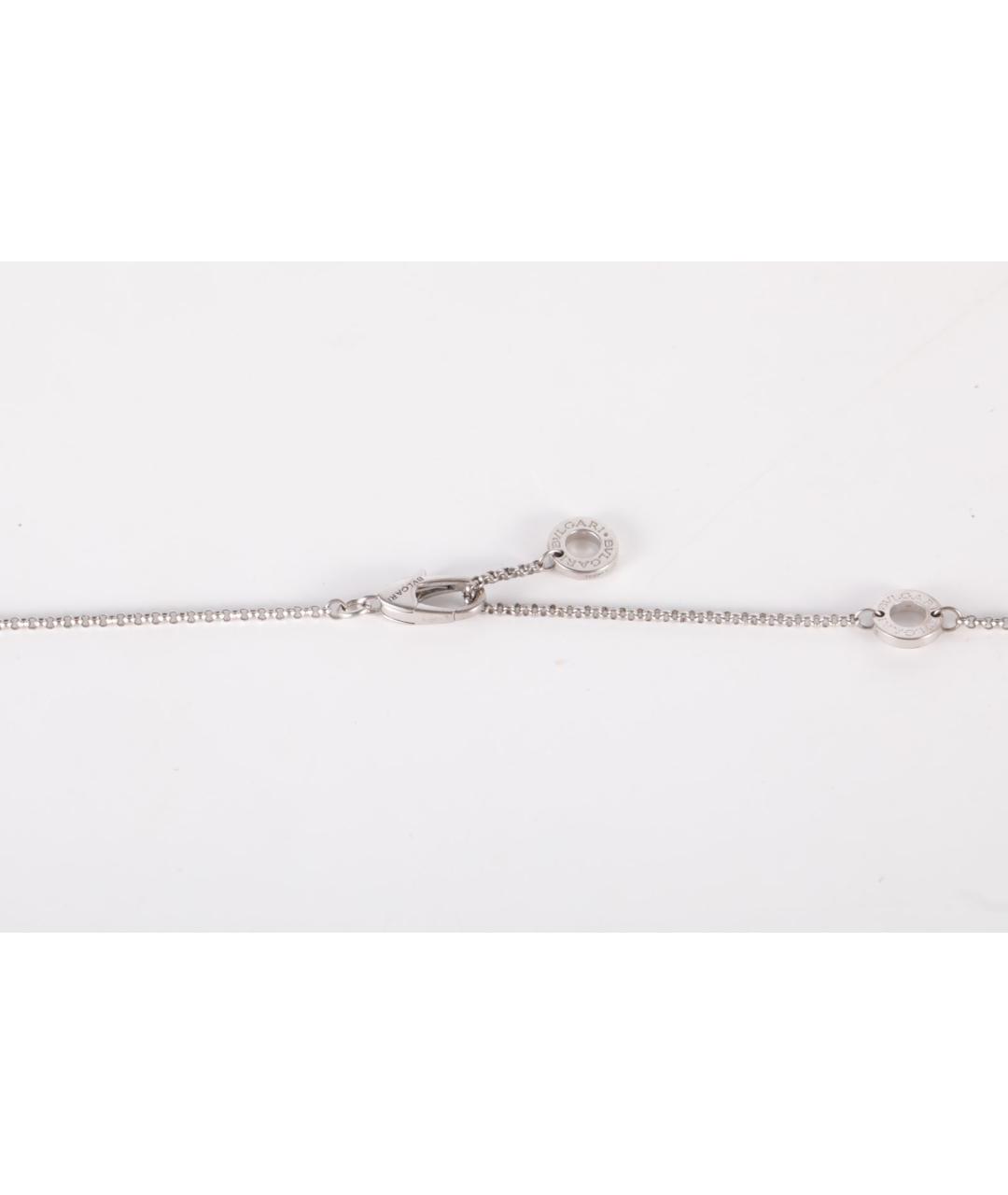 BVLGARI Серебряная подвеска из белого золота, фото 5
