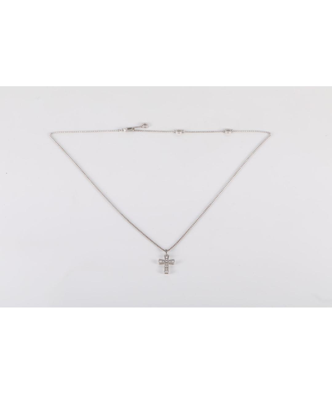 BVLGARI Серебряная подвеска из белого золота, фото 6