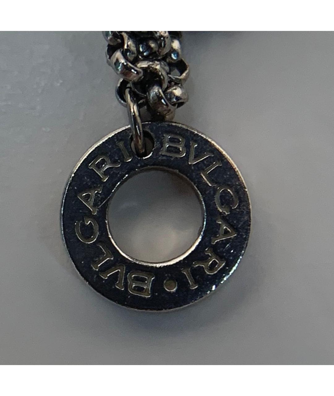 BVLGARI Серебряная подвеска из белого золота, фото 9