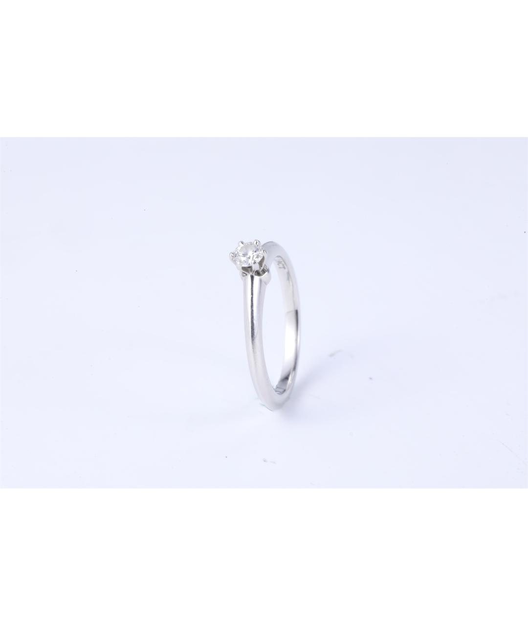 TIFFANY&CO Серебряное платиновое кольцо, фото 2