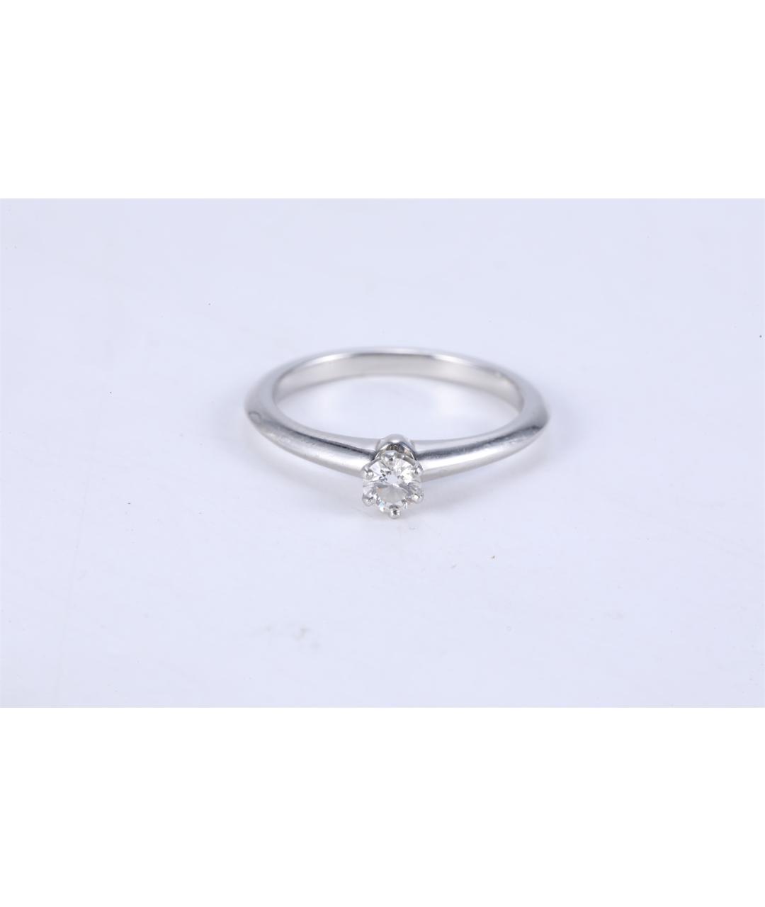 TIFFANY&CO Серебряное платиновое кольцо, фото 4