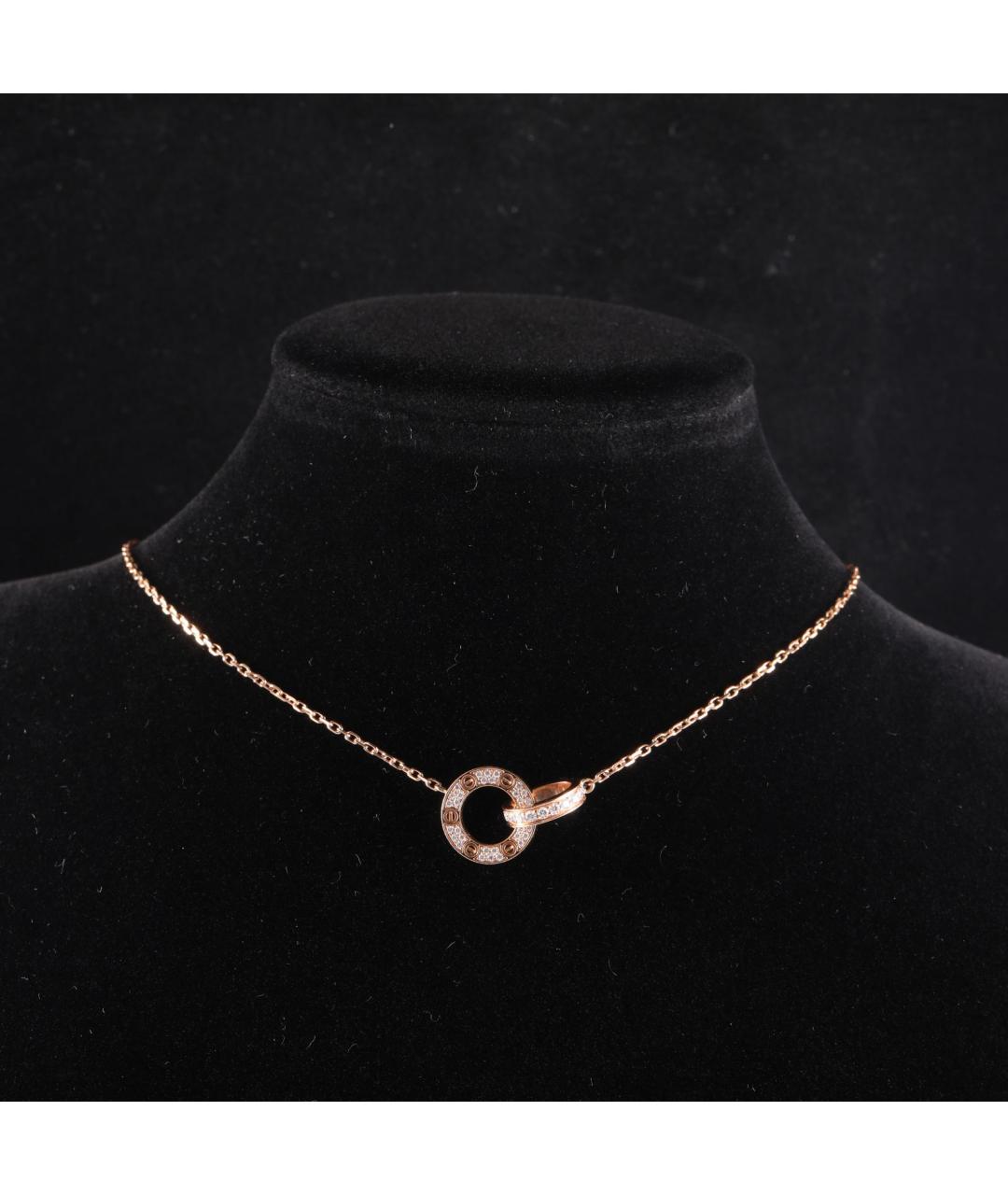 CARTIER Золотое колье из розового золота, фото 7