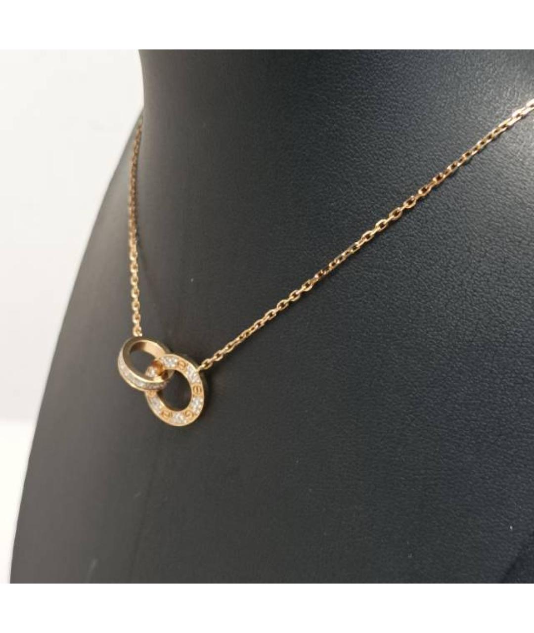 CARTIER Золотое колье из розового золота, фото 9
