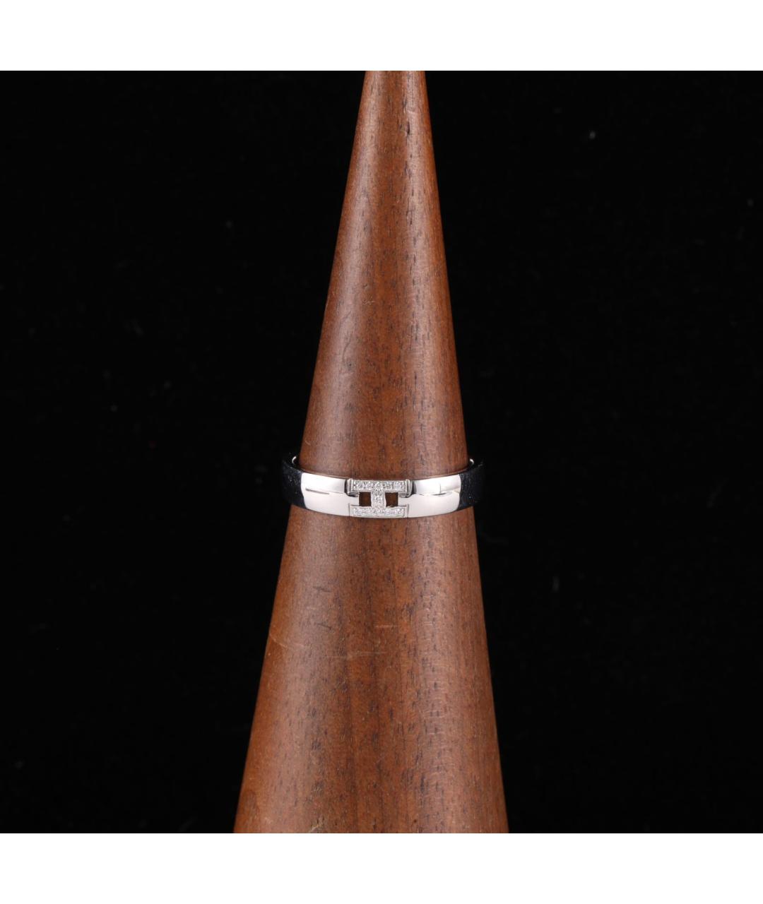 HERMES Серебряное кольцо из белого золота, фото 8