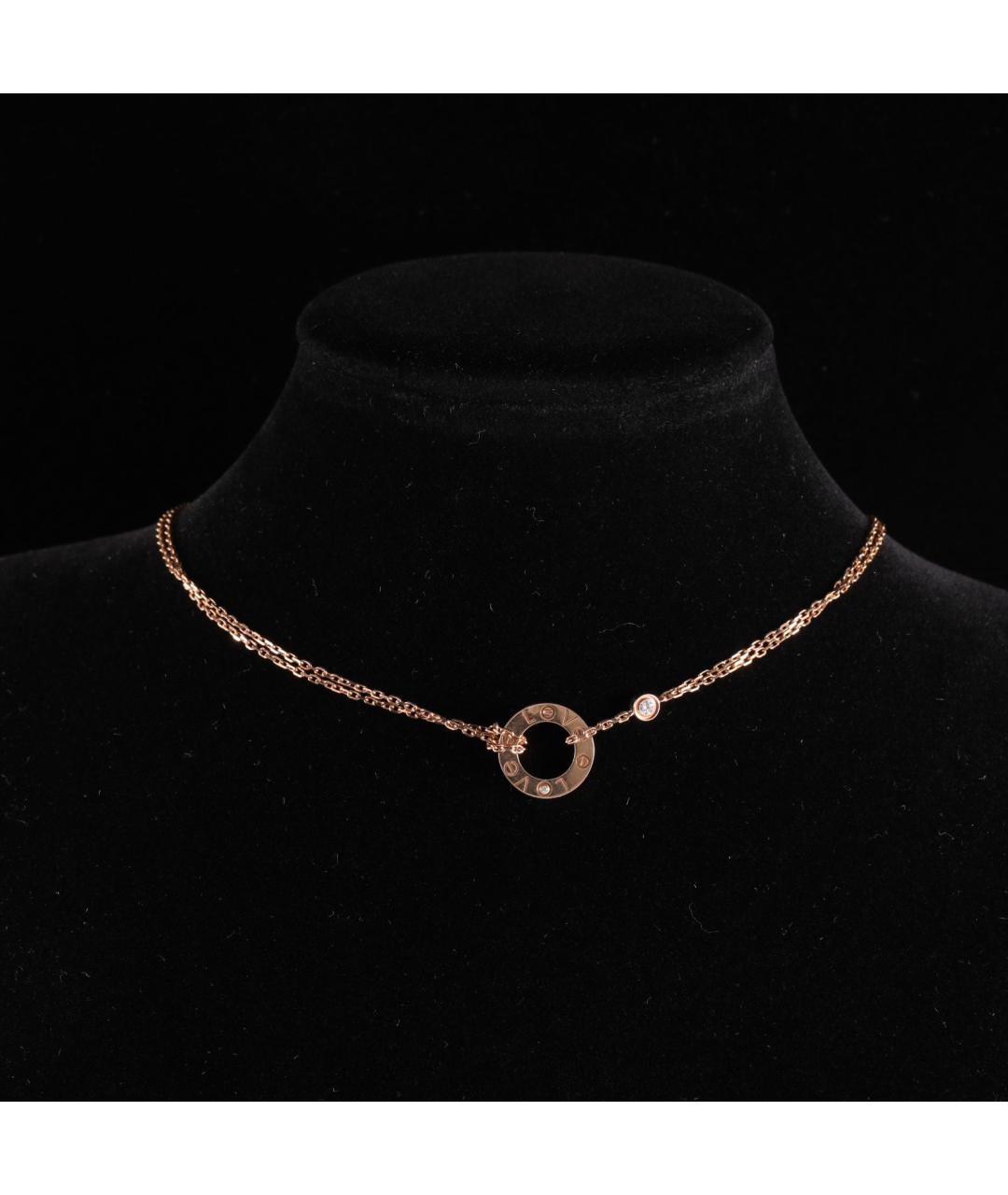 CARTIER Золотое колье из розового золота, фото 7