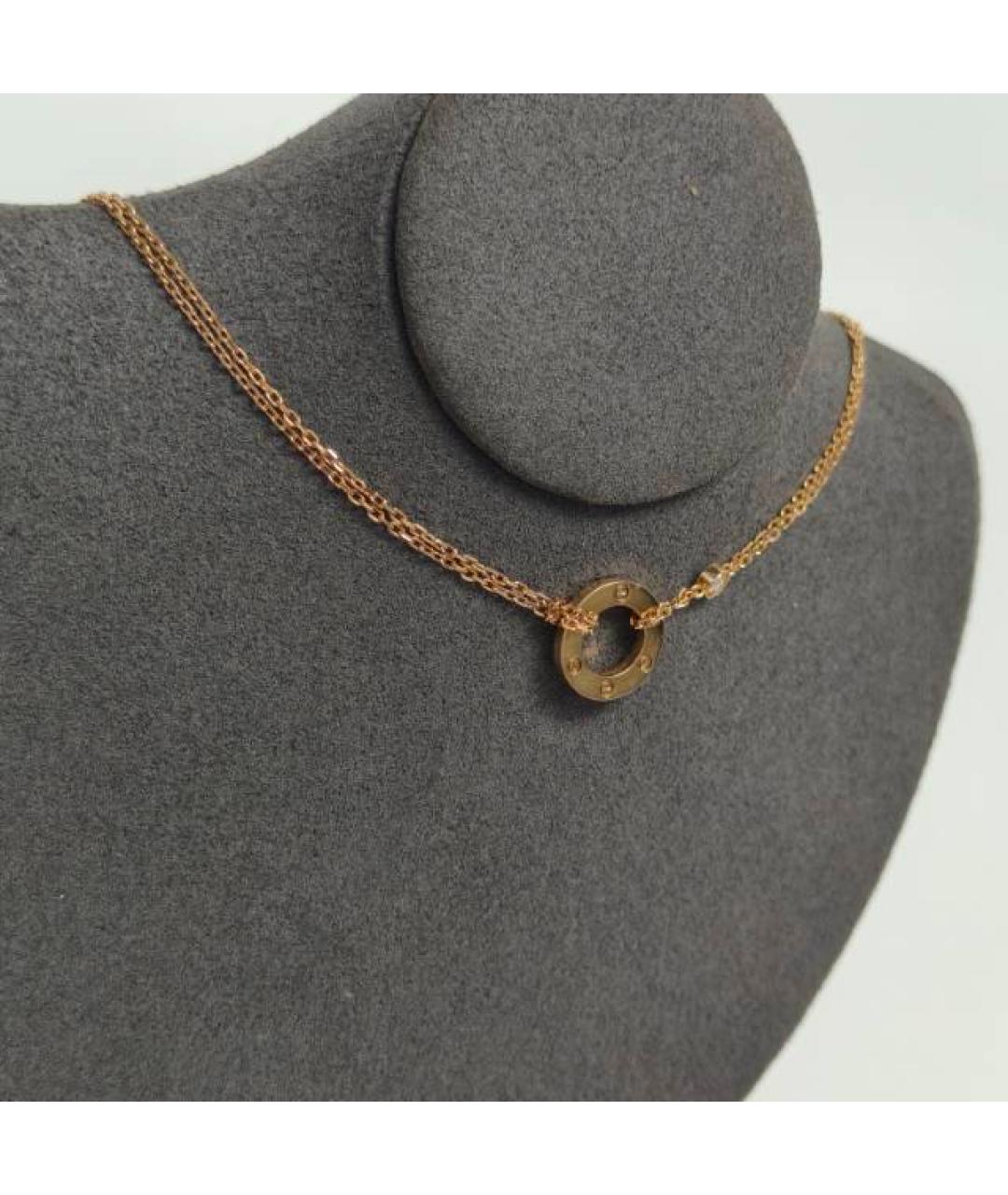 CARTIER Золотое колье из розового золота, фото 9