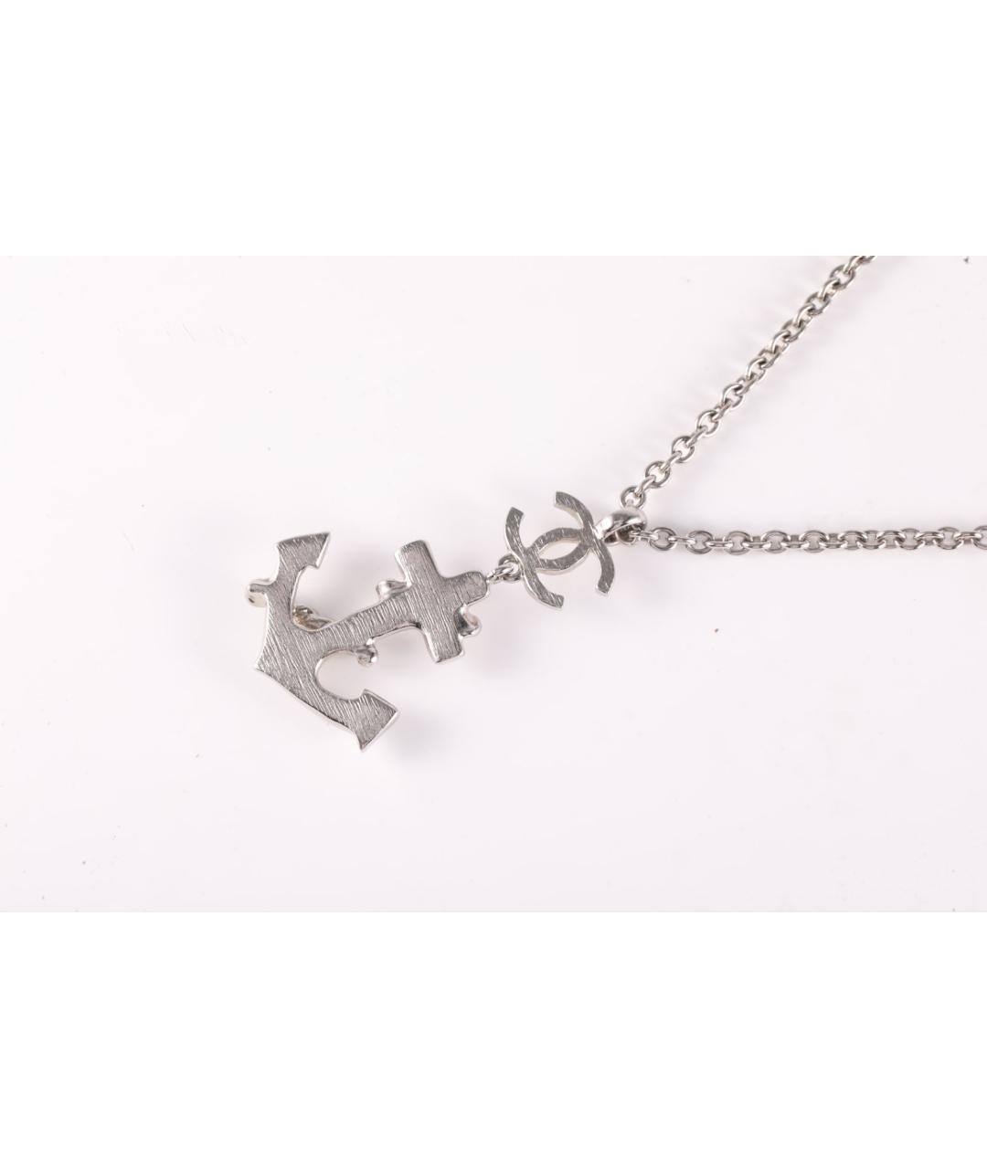 CHANEL Серебряная металлическая подвеска, фото 3