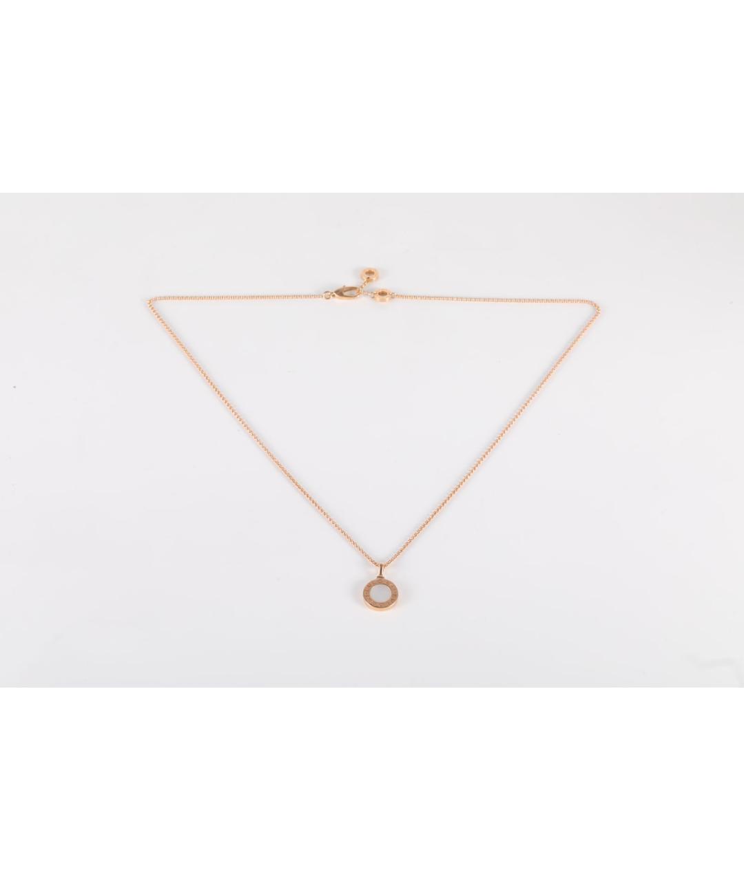 BVLGARI Золотое колье из розового золота, фото 6