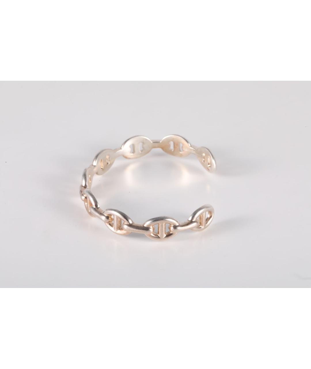 HERMES Серебрянный серебряный браслет, фото 2