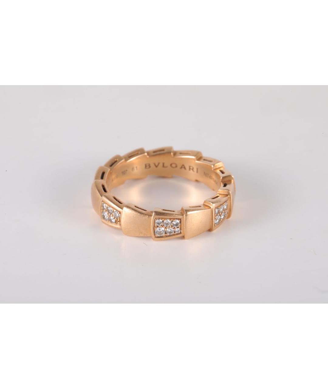 BVLGARI Золотое кольцо из розового золота, фото 4