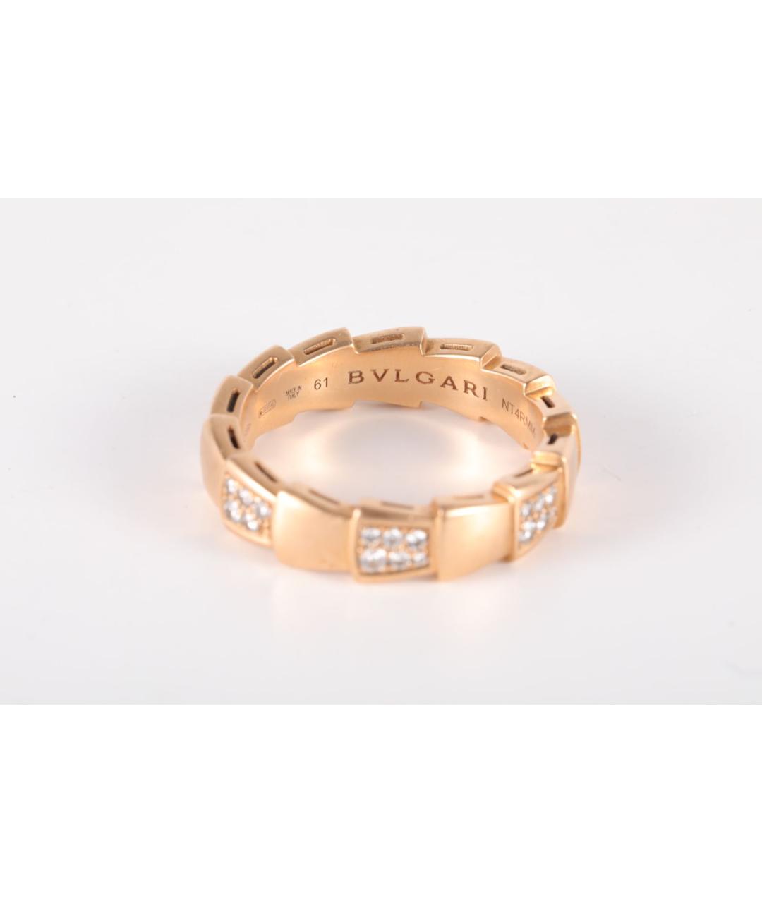 BVLGARI Золотое кольцо из розового золота, фото 6