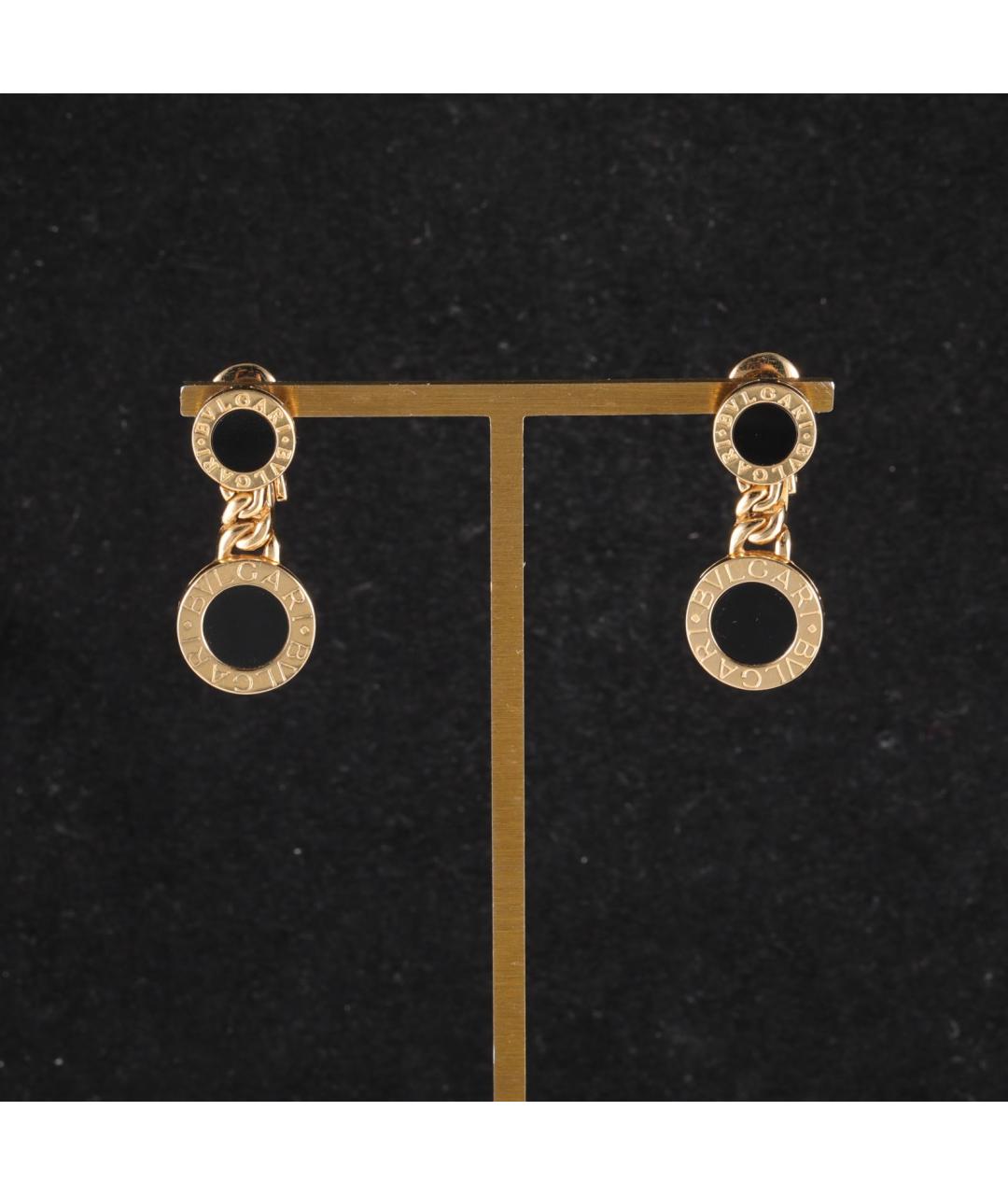BVLGARI Золотые серьги из желтого золота, фото 7