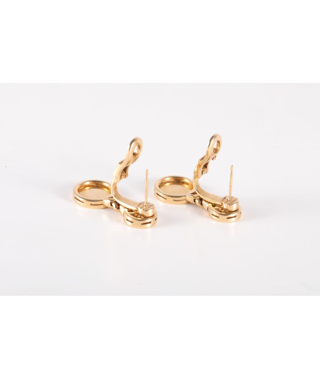 BVLGARI Золотые серьги из желтого золота, фото 5