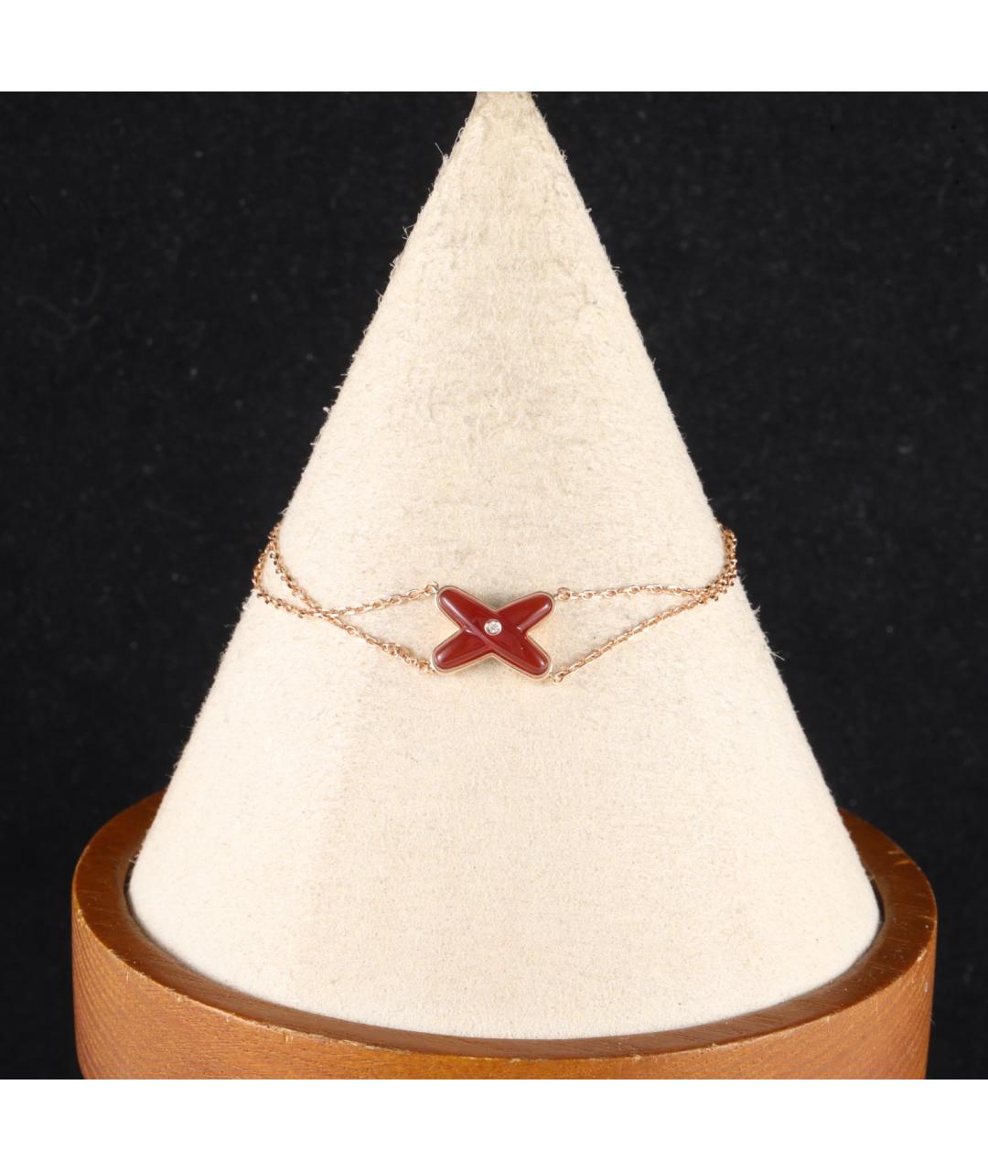 CHAUMET Бордовый браслет из розового золота, фото 7