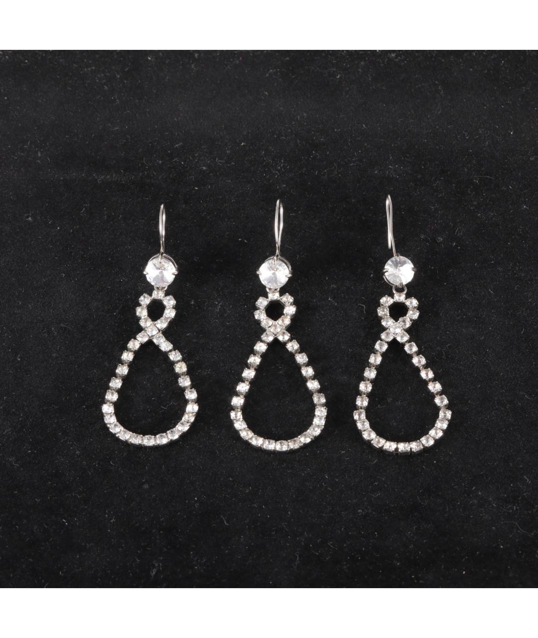 MIU MIU Серые металлические серьги, фото 7