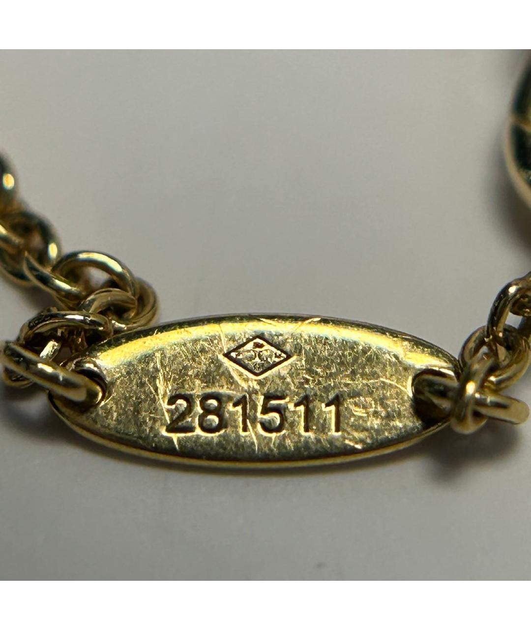 CHRISTIAN DIOR Черное колье из желтого золота, фото 9