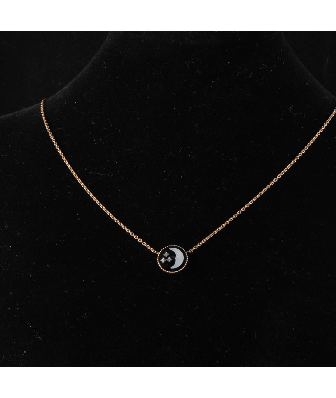 CHRISTIAN DIOR Черное колье из желтого золота, фото 7