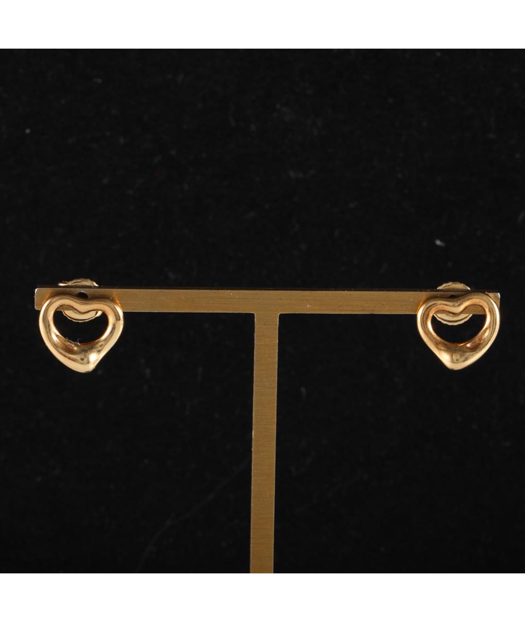 TIFFANY&CO Золотые серьги из желтого золота, фото 7