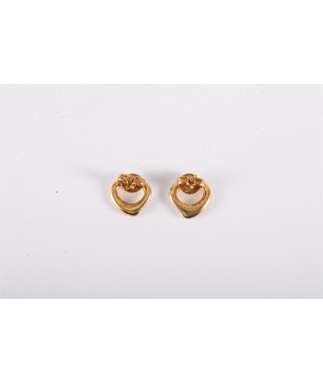 TIFFANY&CO Золотые серьги из желтого золота, фото 4