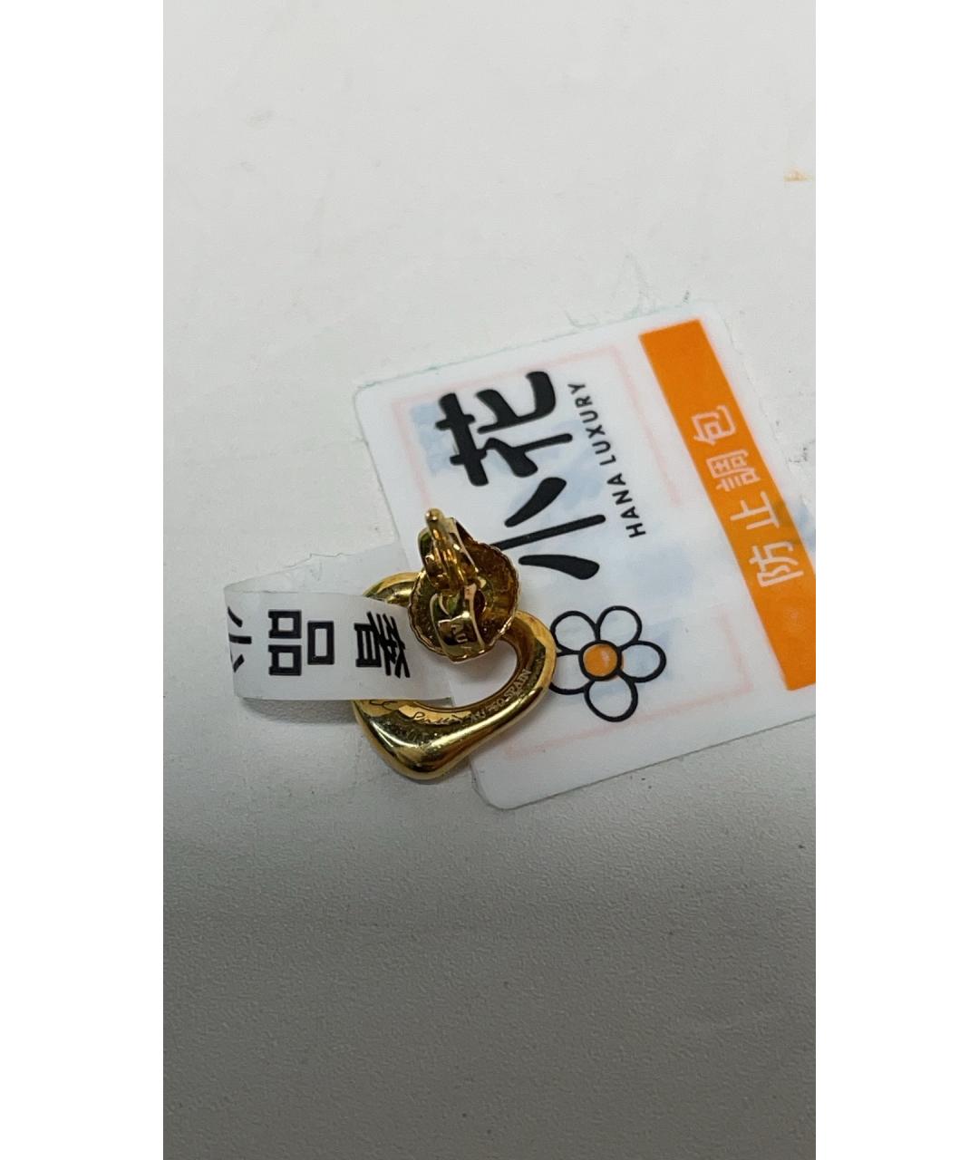 TIFFANY&CO Золотые серьги из желтого золота, фото 9