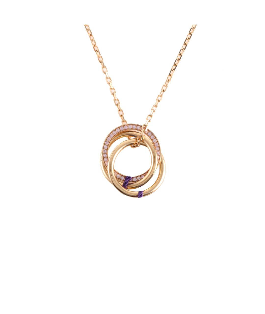 CARTIER Золотая подвеска из розового золота, фото 1