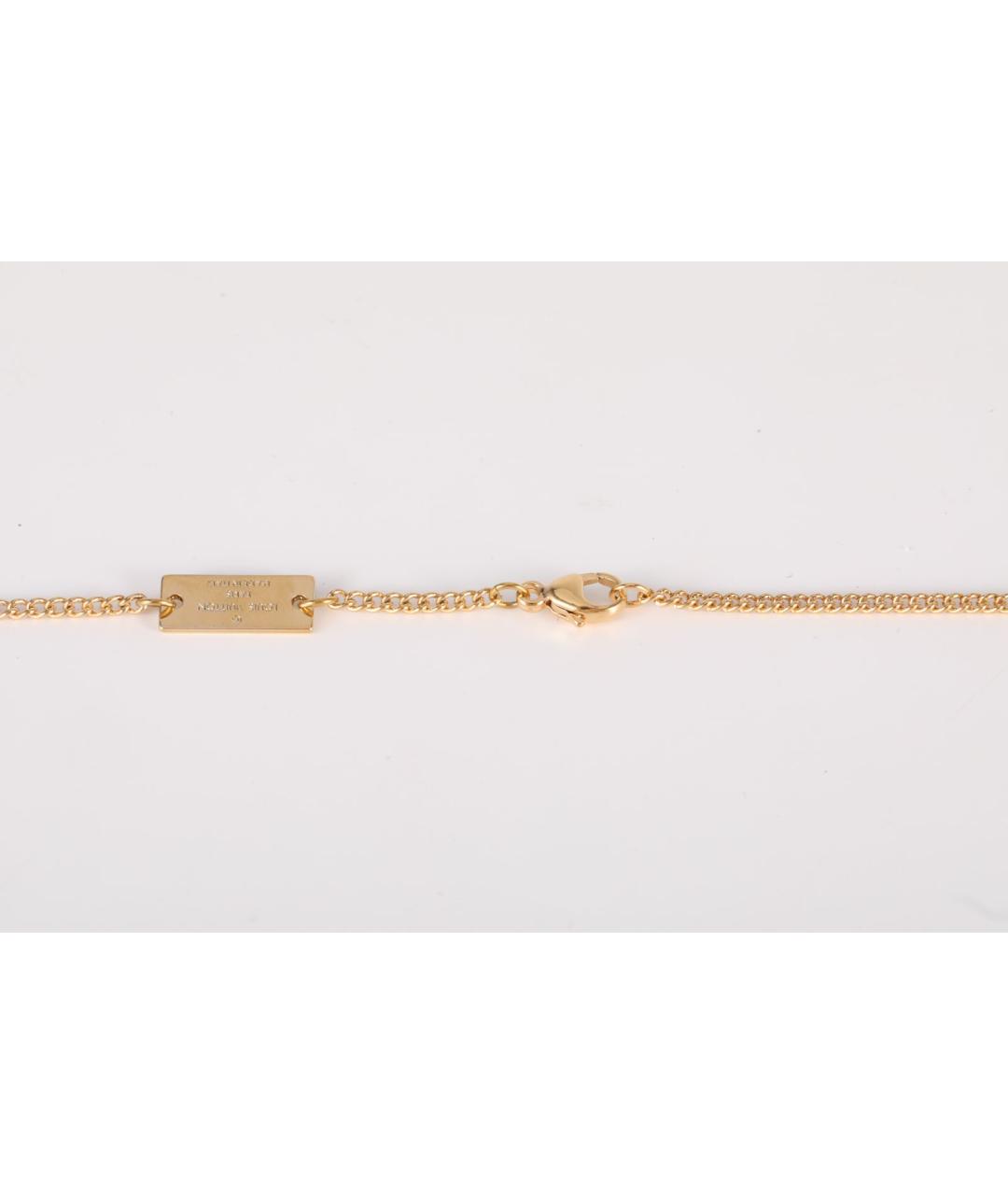 LOUIS VUITTON Золотое металлическое колье, фото 5