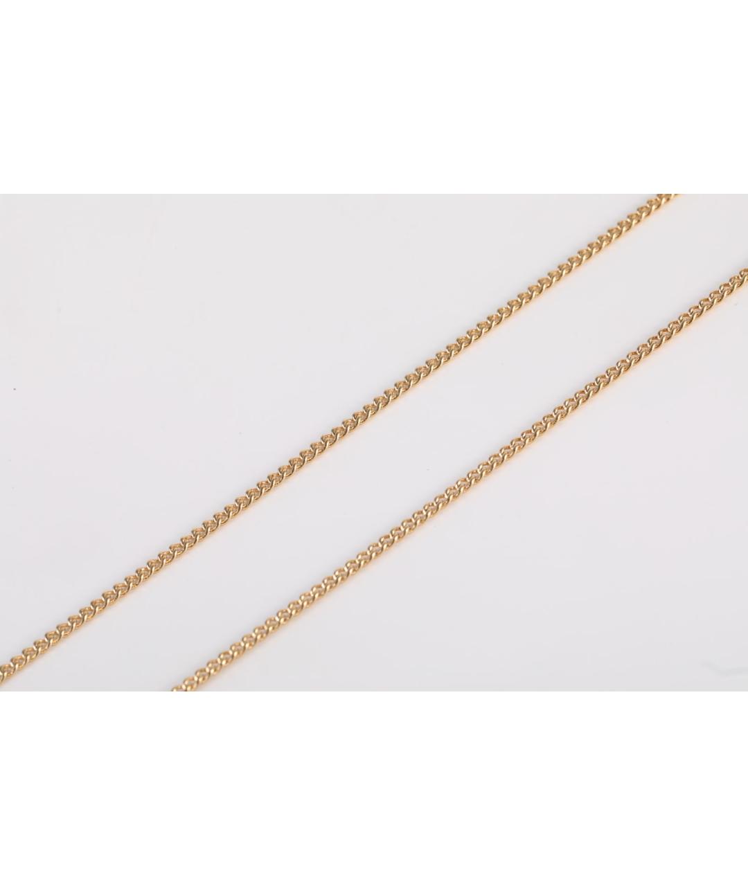 LOUIS VUITTON Золотое металлическое колье, фото 4