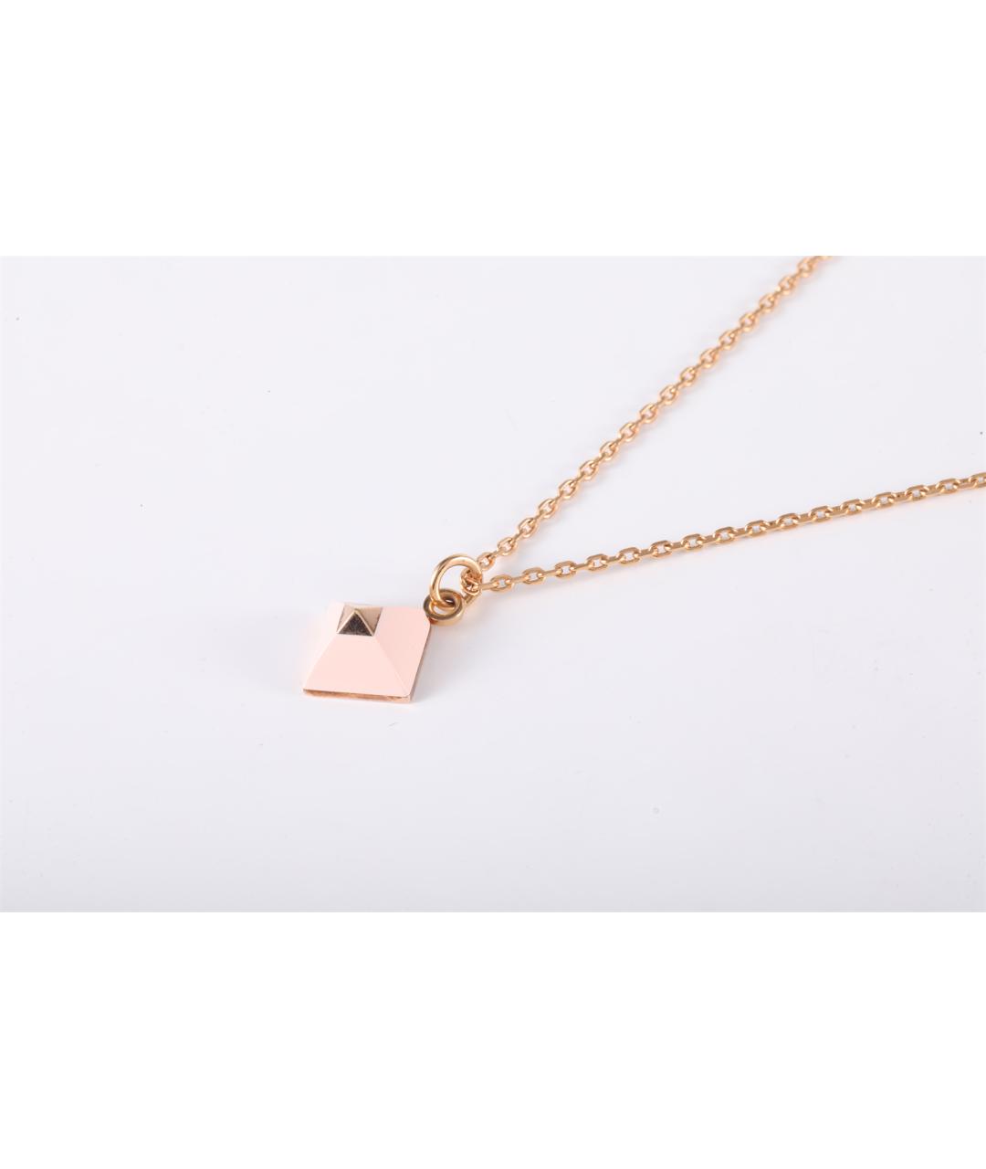 HERMES Золотое металлическое колье, фото 2