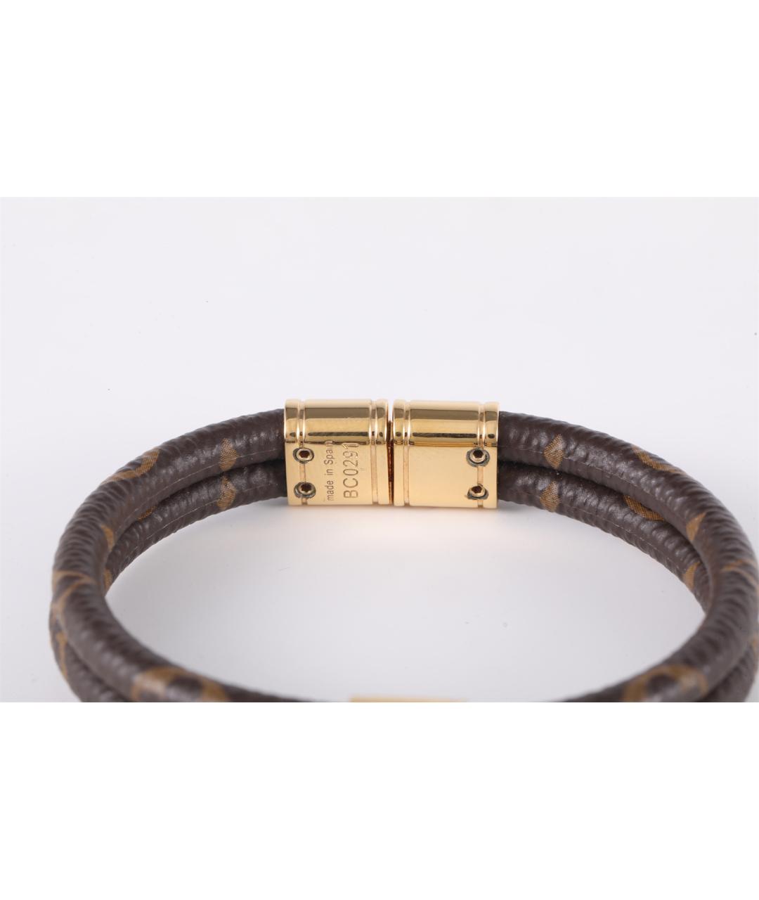 LOUIS VUITTON Коричневый браслет, фото 4