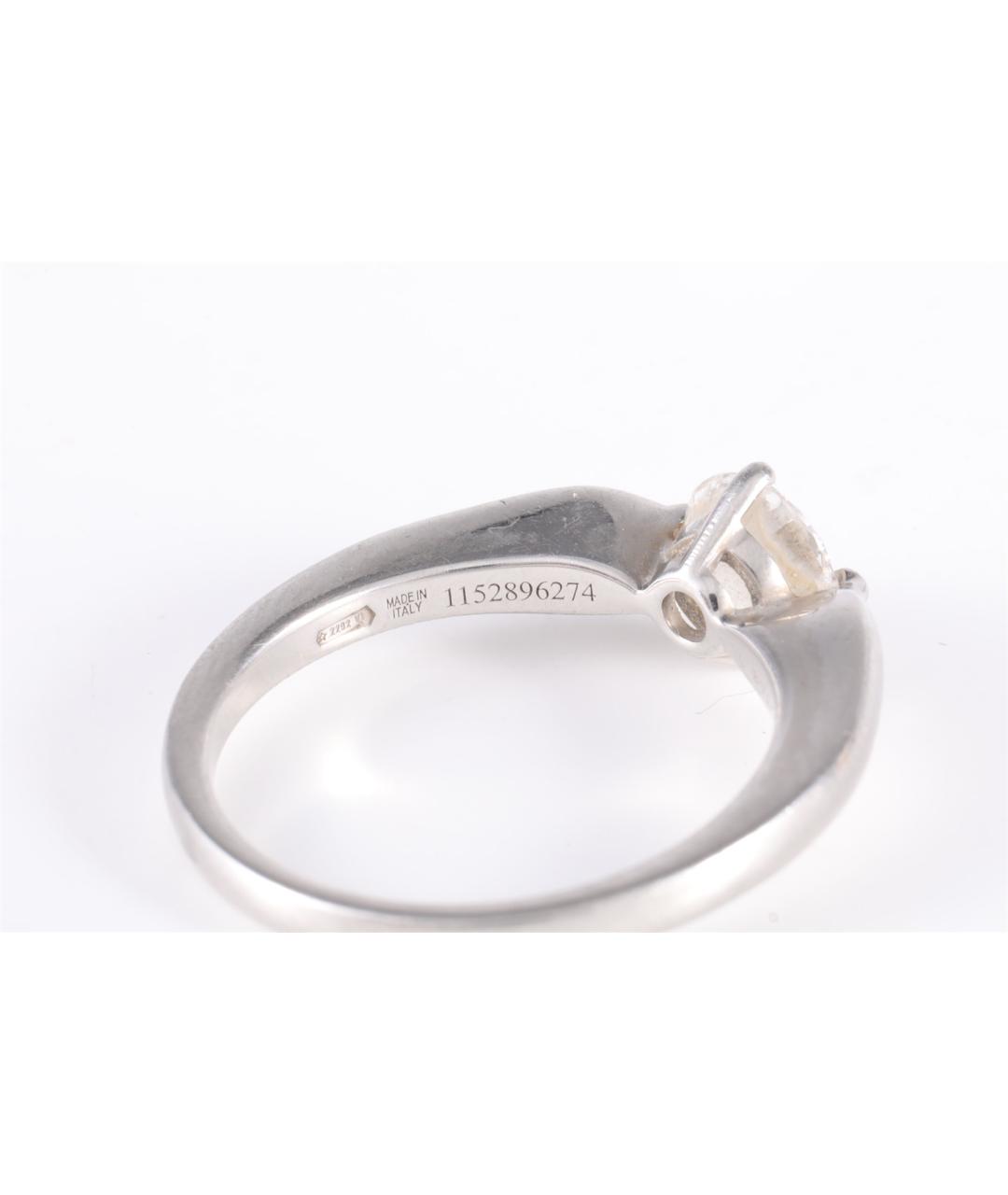 BVLGARI Серебряное платиновое кольцо, фото 6